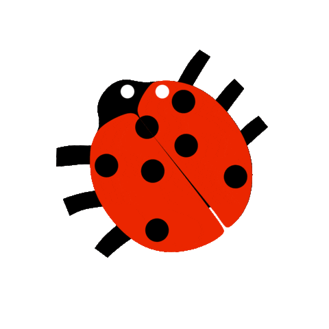 Ladybug Sticker by Luiza Negreiros Dermato