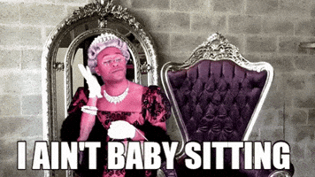 RobertEBlackmon reaction no baby nope GIF