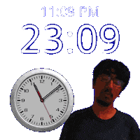 11 Pm Sticker