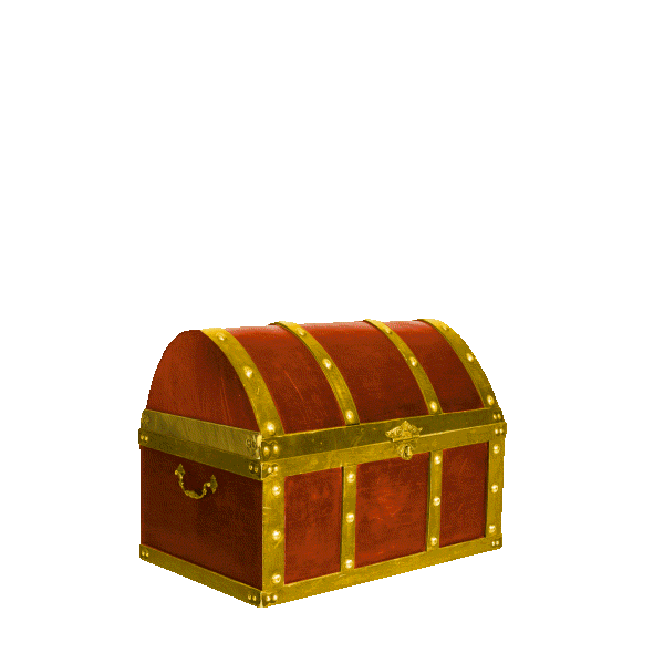 Treasure Chest Money Sticker by chris timmons