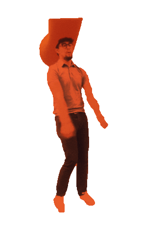 dance orange Sticker by The University of Texas Rio Grande Valley