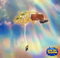 Spongebob Squarepants Paz GIF by Sou Eu Na Vida