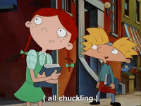 hey arnold nicksplat GIF