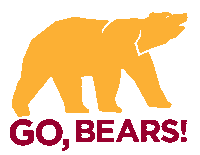 Bear Sticker by Ursinus College
