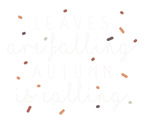 Autumn Leaves Mood Sticker by SoulRoboX s.r.l.