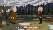 axe freddy GIF by South Park 