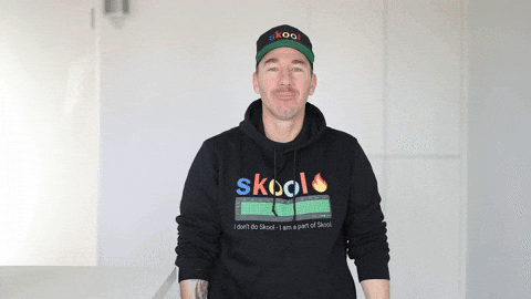 Skool GIF by Calvin Hollywood