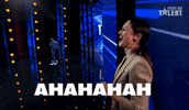 Sarcastic Laughing Lodovica Comello GIF by Italia's Got Talent