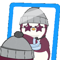 Make Up Love Sticker by Pudgy Penguins