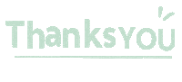 Thanks Thank You Sticker