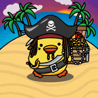 digitalducks stabby quacks cartoon duck duck with knife GIF