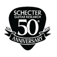 Guitar Player Sticker by Schecter Guitar Research