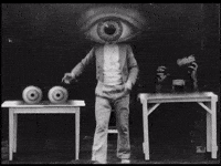 See Black And White GIF
