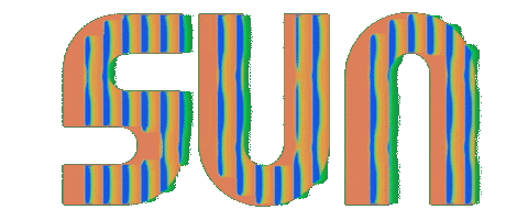 Glitch Text Sticker