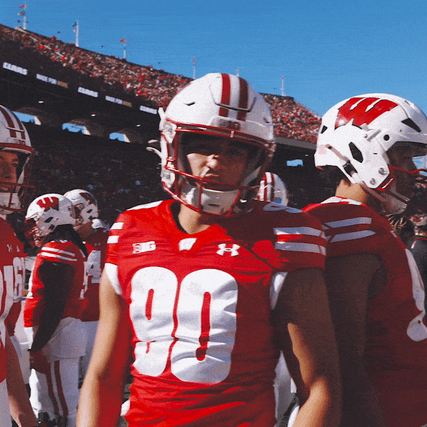 College Football Go Badgers GIF by Wisconsin Badgers