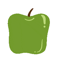 ChuLo_drinks green pop apple drinks Sticker