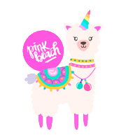 Sticker by Pink Beach