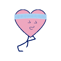 Heart Attack Running Sticker by Novo Nordisk