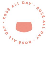 LauraWillem summer cheers wine rose Sticker