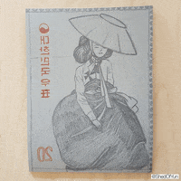 ShedOfYun beauty wip sunday morning hanbok GIF