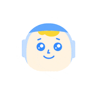 Happy Astronaut Sticker by Snapask