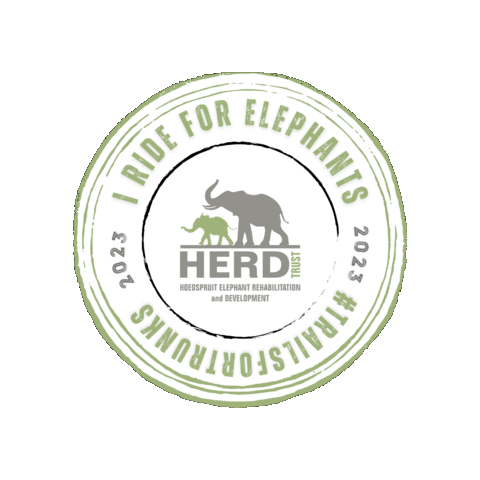 World Elephant Day Ride Sticker by HERD Elephant Orphanage