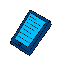 Phone Contact Us Sticker