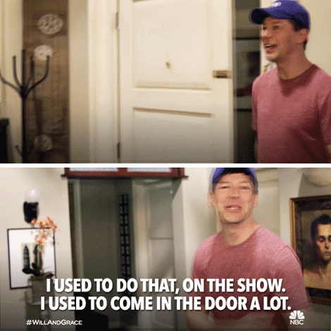 jack mcfarland nbc GIF by Will & Grace
