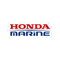 HondaMarine honda mercury honda marine hondamarine Sticker