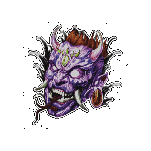 Miami Tattoo Sticker by TheTatuTribe