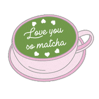 Matcha Love Sticker by Harveys