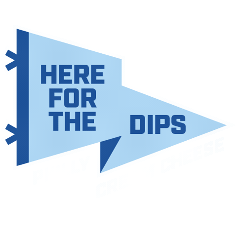 Super Bowl Football Sticker by Philadelphia Cream Cheese