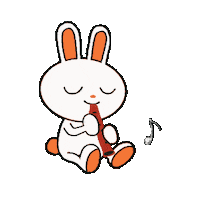 Happy Bunny Sticker