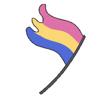 Juli_Sartori_ love gay lgbt flag Sticker