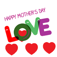 Mother Day Love Sticker