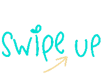 Yellow Arrow Swipe Up Sticker