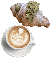 Coffee Breakfast Sticker