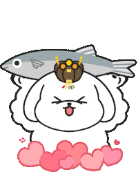 Puppy Happy Dog Sticker by Choandkang