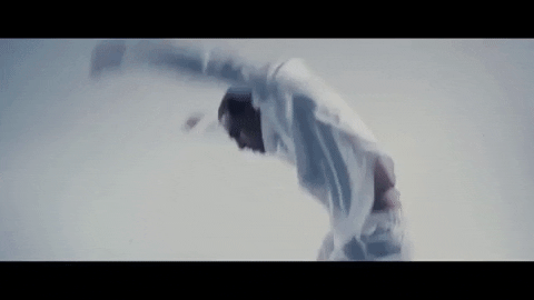 jumping music video GIF
