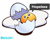 Sad Sticker Sticker by Bitrix24