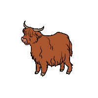 Cow Farm Sticker