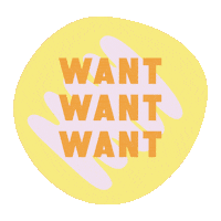 Want Sticker by Zappos