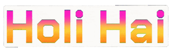Holi Festival India Sticker