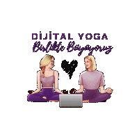 dijitalyoga dijital yoga birlikte büyüyoruz dijitalyogini caglaseyma Sticker