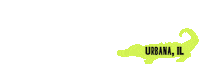 NOLAsRockBar new orleans central il urbana Sticker