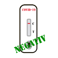 Corona Negativ Sticker by BigBangStore
