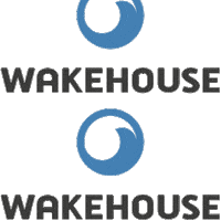 WakeHouse wakehouse wakehouse stacked wakeboard sticker wakehouse credit Sticker