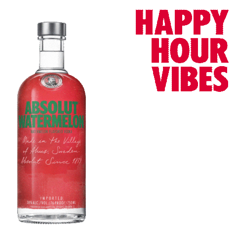 Happy Hour Summer Sticker by Absolut Vodka