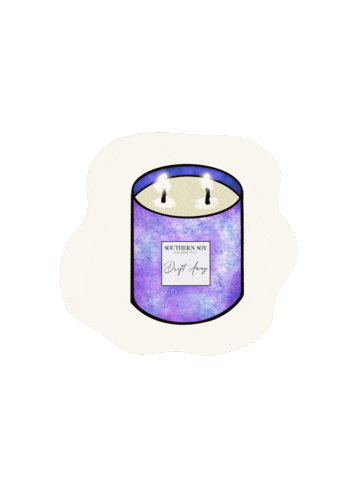 Flame Candles Sticker by Southern Soy Candle Co