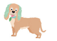 Maluhof dog hund ferdi bad waltersdorf Sticker